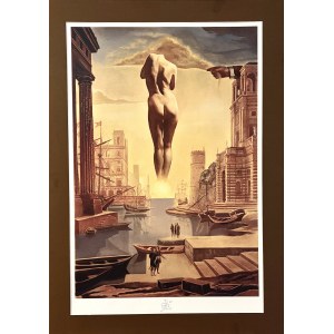 Salvador Dali (1904-1989), La Main de Dali retirant une Toison d'Or....  (Dali's hand taking off a Golden Fleece).