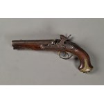 Pistol with cap locks, 19th century.