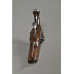Pistol with cap locks, 19th century.
