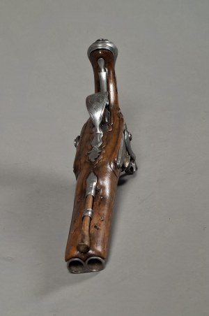 Pistola con chiusura a cappuccio, XIX secolo.