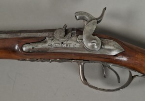 Hunting rifle, France 19th century.