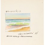 Soter August JAXA-MAŁACHOWSKI (1867-1952), Łódź na brzegu, 1931