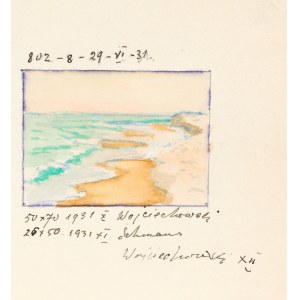 Soter August JAXA-MAŁACHOWSKI (1867-1952), Brzeg Bałtyku, 1931