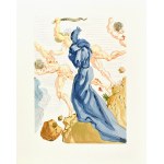 Salvador DALI (1904-1989), La Divine Comédie - L'Enfer (Piekło) - Chant XV, 1963
