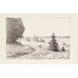 Frantisek Xaver HARLAS (1865-1947), Pejzaż, ok. 1913