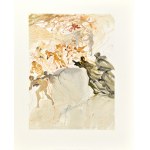 Salvador DALI (1904-1989), La Divine Comédie - Le Purgatoire (Czyściec) - Chant XXV, 1963