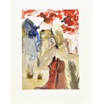 Salvador DALI (1904-1989), La Divine Comédie - Le Purgatoire (Czyściec) - Chant XXVIII, 1963