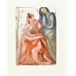 Salvador DALI (1904-1989), La Divine Comédie - Le Purgatoire (Czyściec) - Chant XXXI, 1963