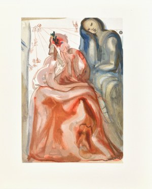Salvador DALI (1904-1989), La Divine Comédie - Le Purgatoire - Chant XXXI, 1963.