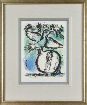 Marc CHAGALL (1887-1985), The Green Bird (Oiseau Vert), 1957