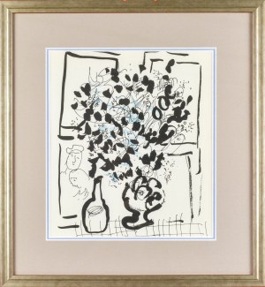 Marc CHAGALL (1887-1985), The Black and Blue Bouquet, 1957