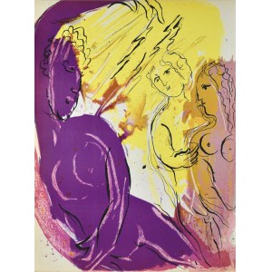 Marc CHAGALL (1887-1985), Angelo con spada, 1956