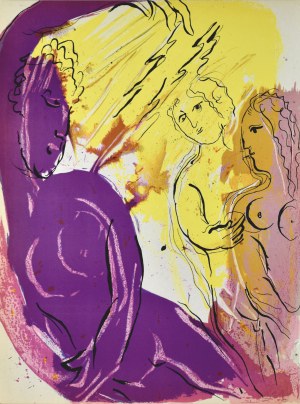Marc CHAGALL (1887-1985), Angel with a Sword, 1956