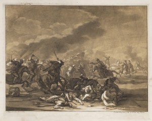 Georg Philipp RUGENDAS (1666-1742), Bataille contre les Turcs à Vienne, 1694