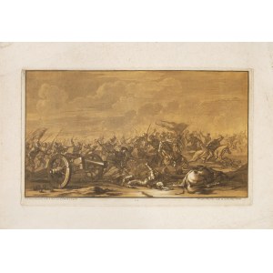 Georg Philipp RUGENDAS (1666-1742), Walka z Turkami o armatę pod Wiedniem, 1696