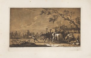 Georg Philipp RUGENDAS (1666-1742), Military camp near Vienna, 1696