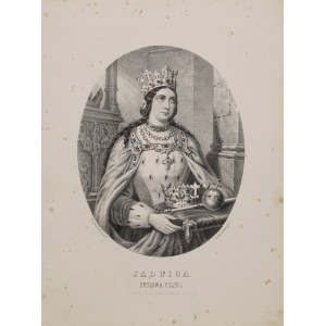 Alexander LESSER (1814-1884), Portrait of Queen Jadwiga, 1860