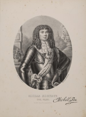 Aleksander LESSER (1814-1884), Portret króla Michała Korybuta Wiśniowieckiego, 1860
