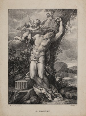 Lodovico CARRACCI (1555-1619), Saint Sebastian, 1820s.
