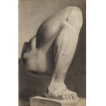 Hans FRITSCH (1870-1945), Szkic nogi, 1889