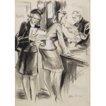 [Ministerstwo Propagandy III Rzeszy] Victor FRIESE (1906-1969), Atrakcyjna listonoszka w redakcji, 1943