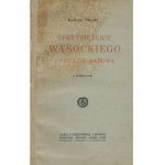Tokarz Waclaw - Wysocki's Sprzysiężenie i Noc Listopadowa [Warsaw 1925].