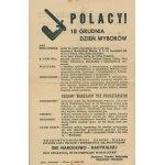 (ONR ABC) You want a Warsaw without Jews cast your vote for the candidates of the National Radical Committee [election leaflet].