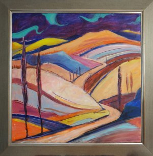 Tomasz Kuran ( 1972 ), Landscape - on the way to Emamus, 2025