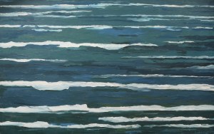 Edward DWURNIK (1943-2018), Painting No. 82 - from the series: Blue, 1992