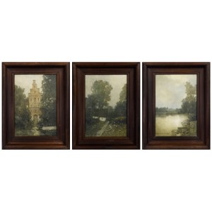 Jerzy DUDA-GRACZ (1941-2004), Pejzaż 955 - 957, tryptyk, 1985