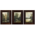 Jerzy DUDA-GRACZ (1941-2004), Landscape 955 - 957, triptych, 1985