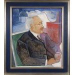 Leon CHWISTEK (1884-1944), Portrait of Kazimierz Władysław Kumaniecki, 1927