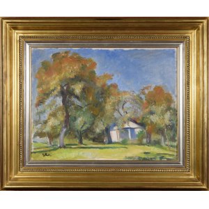 Wojciech WEISS (1875-1950), Orchard, circa 1940.