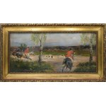 Jerzy KOSSAK (1886-1955), Hunting par force, 1933