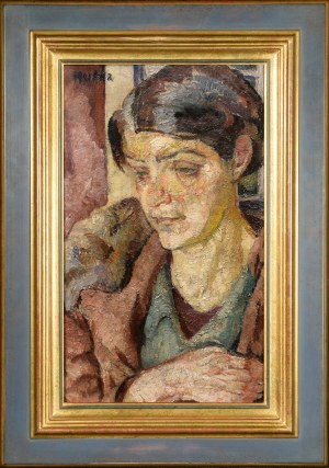 MELA MUTER [Maria Melania Mutermilch] (1876-1967), Portrait of a young woman, 1930s.