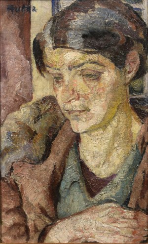 MELA MUTER [Maria Melania Mutermilch] (1876-1967), Portrait of a young woman, 1930s.