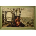 Joos II DE MOMPER (1564-1635), Lodewyk TOEPUT (POZZOSERRATO) (c.1550-c.1603), Seasons - Winter and Summer - pair of paintings, 1583