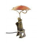 SAUTER, 19th / 20th century, Electric lamp, Cabinet lamp