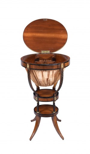 Heinrich GAMBS (ca. 1765-1831), Empire-style knitting table