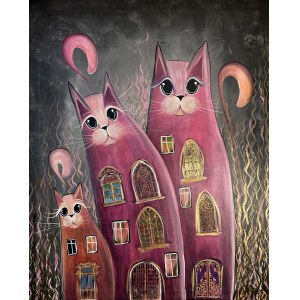 Katarzyna BISKUPSKA (nata nel 1970), Città del gatto, 2025