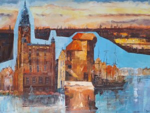Dariusz PIEKUT (born 1959), Fairytale Gdansk 10, 2022