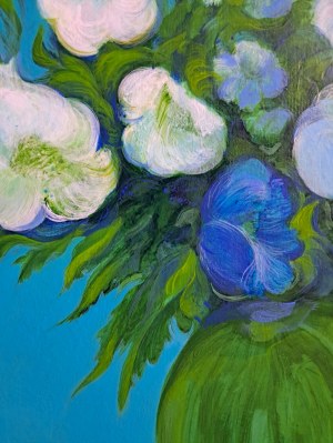 Aleksandra MILCZAREK (ur. 1973), In blue 2, 2025