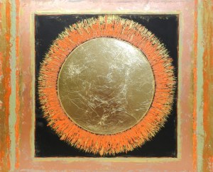 Jolanta FRANKIEWICZ (née en 1969), fleur orange, 2025