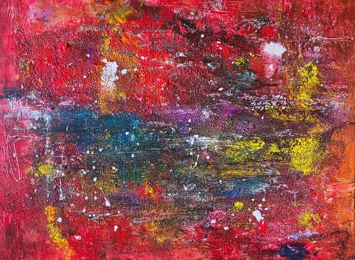 Olimpia DOBOSZ (ur. 1987), Red Landscape, 2025