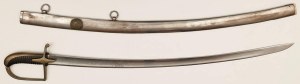Sciabola da ufficiale polacco wz 1921, manico realizzato da A. Mann Varsavia