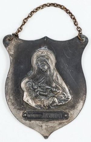 RYNGRAF Z MADONNĄ KARMIĄCĄ, Polska, Częstochowa, 1 poł. XX w.