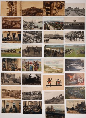 46 PHOTOGRAPHS AND PICTURES, early 20th century.