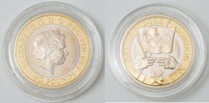 2 FUNTY, Wielka Brytania, 2008, Ceremonia Przekazania Igrzysk Olimpijskich