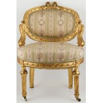 armchair in the style of Louis XVI, ca. 1900.