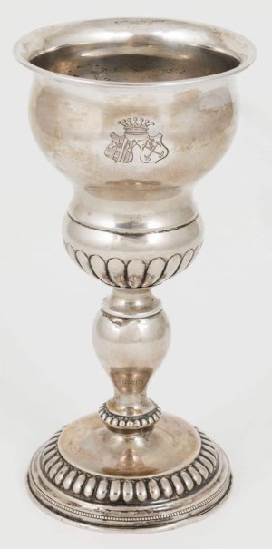 PUCHAR S BYLINAMI, Johann Christian Blau, Poznaň, 1. pol. 19. stol.